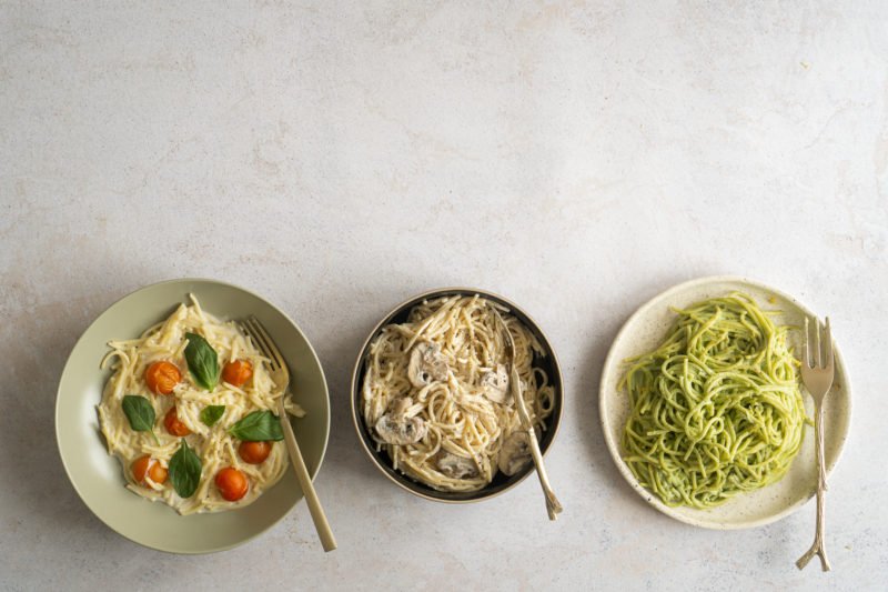 pastas veganas